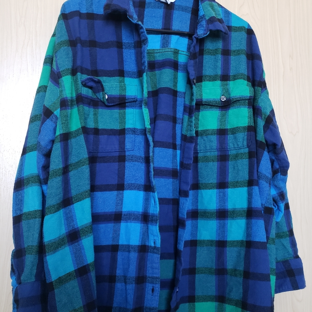 Oversized flannel